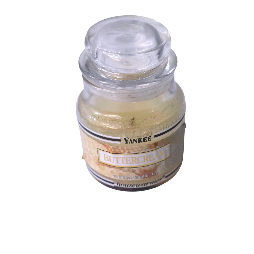Yankee Candle Housewarmer Buttercream Small Jar Candle 138461 Ivory Cream 3.7oz